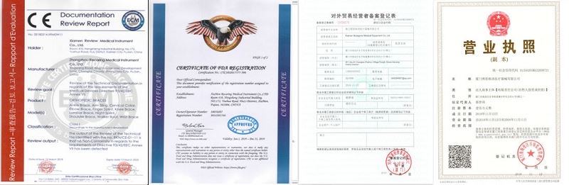 Air Cam Walker Boot certifications(001)